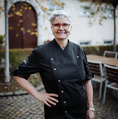 Portrait von Stefanie Göttle, Konditorin bei Catering am Bodensee