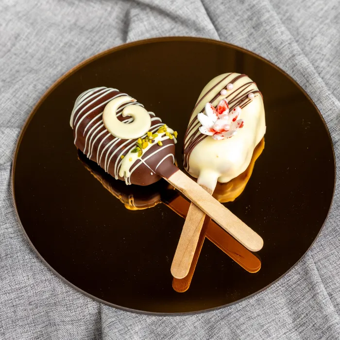 Dessert Eis elegant angerichtet für Catering und Events von Grüter Gastronomie GmbH